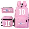 Football Printed Student Backpack Multifunctional Usb Interface Large Capacity Leisure Travel Backpack
