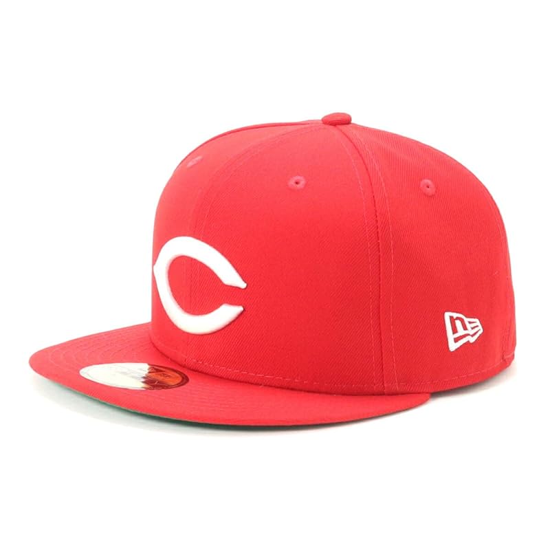 

[New Era] cap japan professional baseball hat Hiroshima Toyo Carp 7 1/2 5950 NPB HIRCARCL OLD SCARLET C 25J