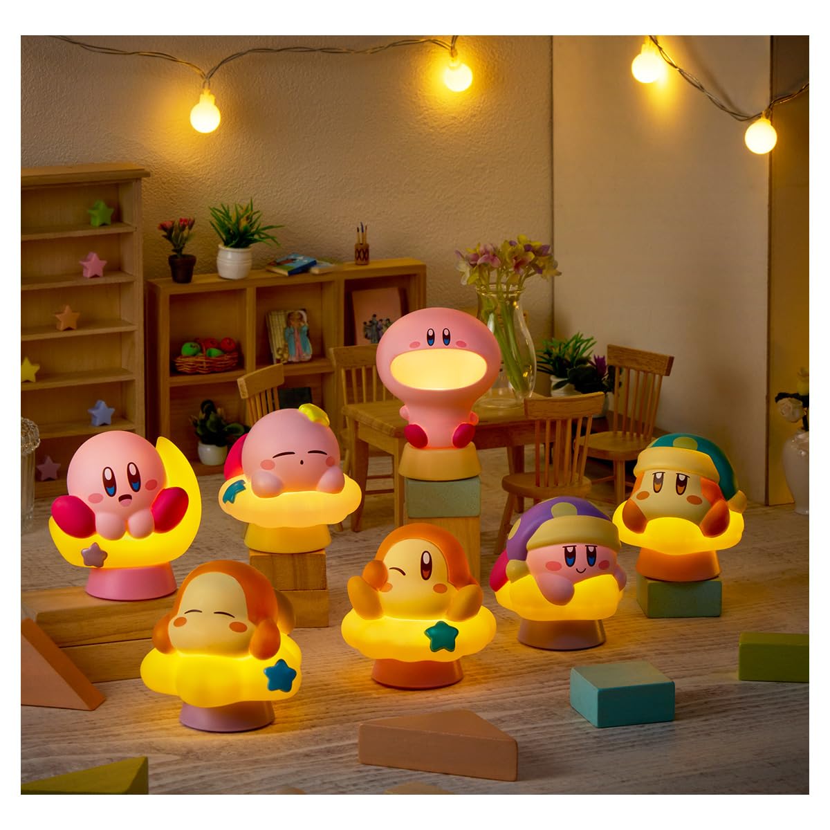 Bandai Dream Land Caralight Chewing Gum of Kirby s (Candy Toy) [Box 12]
