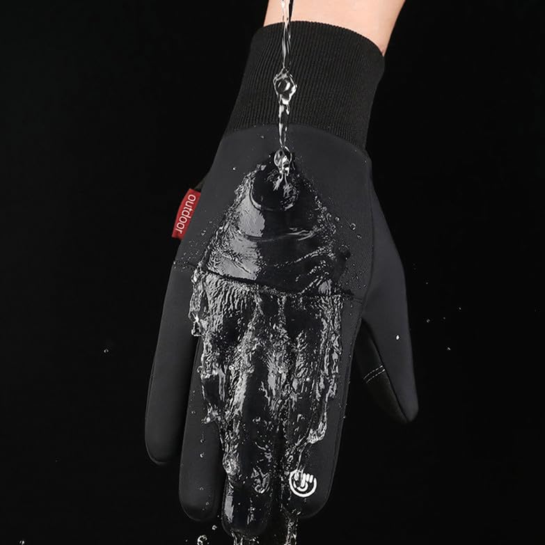Luimode Kaltes Wetter Radfahren Outdoor Innovative Kalt Unisex Handschuhe, Handschuhe, Handschuhe, Weichheit, Rutschfest, Wasserdicht, Winddicht, Schutz, Warm,