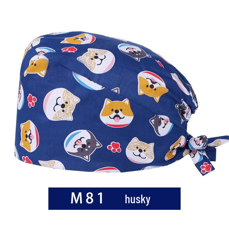 Operationsmössa för män och kvinnor – Ren bomull, Idealisk för tandsköterskor och läkare på operationssalar