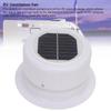 Energy Efficient Solar Ceiling Vent Fan with Strong Anti Aging Designs Roof Vent Fan ABS for Improved Living Space