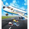 Building Blocks Airplane Assembly Toy Aviation Model Puzzle Fun For Children