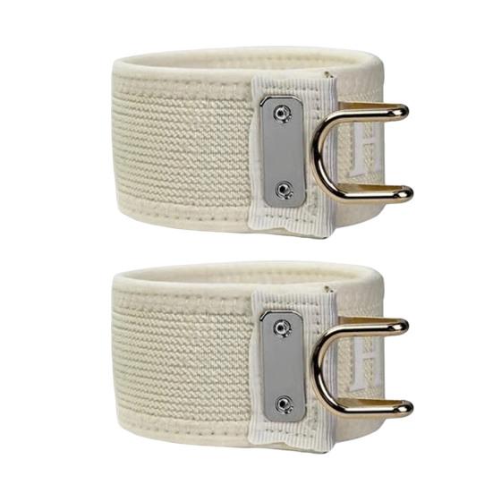 1/2Pcs Elastic Waistband with Metal Buckle Adjustable Screw Fixing Wear-Resistant Fabric Wide Strap Belt Training Safety Belt