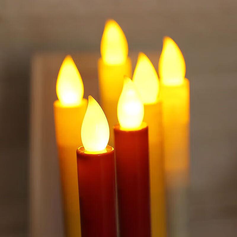DASKSHA Electronic LED Prayer Candle