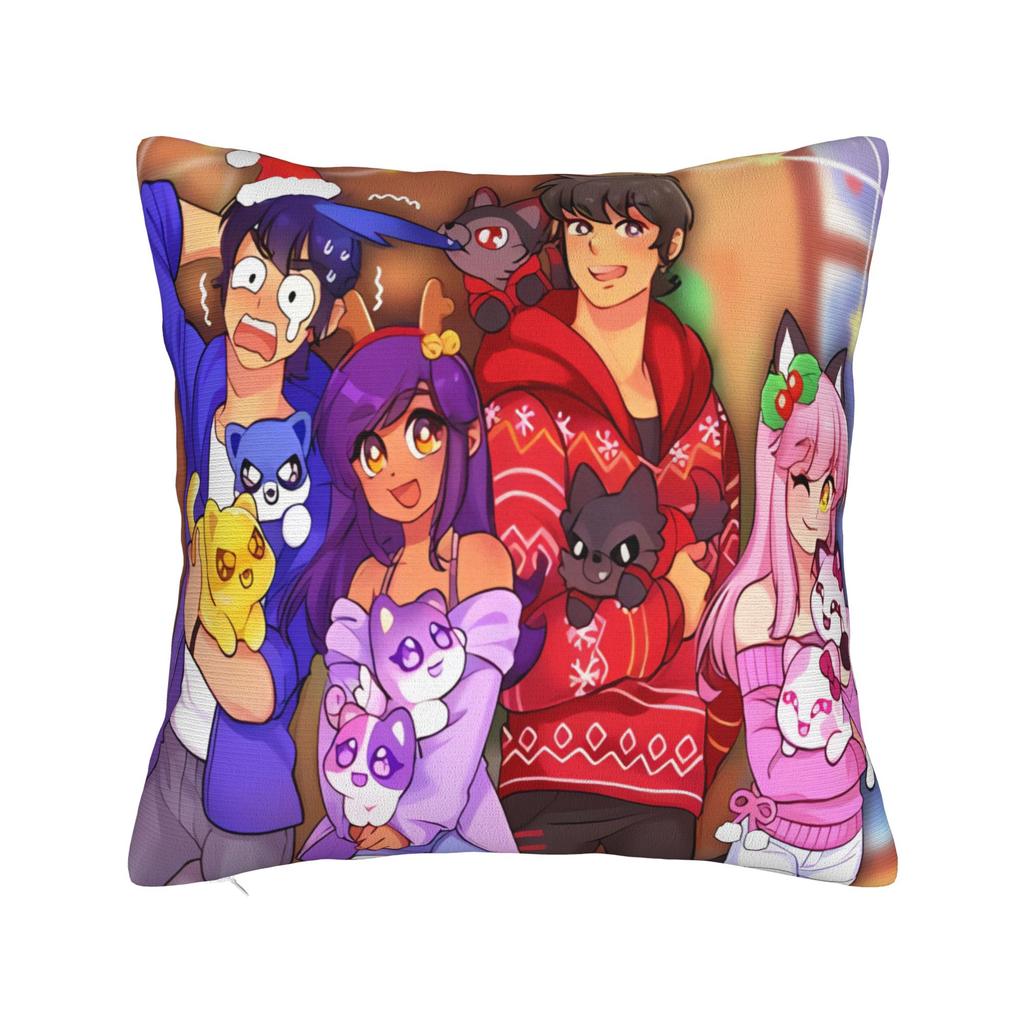 Pillow Cover Playful Aphmau Casual Outfit Art Vintage Pillow Case For Wedding Party Home Decor Pillowcases