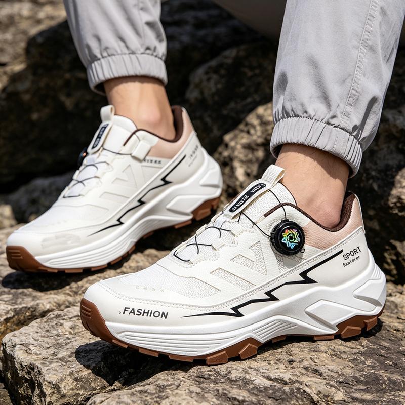 Men'S Casual Sneakers Four Seasons Thick Sole Non-Slip Breathable Light Outdoor Racing Running Shoes Soft Sole Speed Sports Shoe