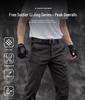 Free Soldier Men's Tactical Cargo Pants: Stretch, Plaid, Multi-Pocket, Wear-Resistant Outdoor Wear