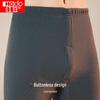 Hodo Mid-High Collar Wool Blend Thermal Underwear Set