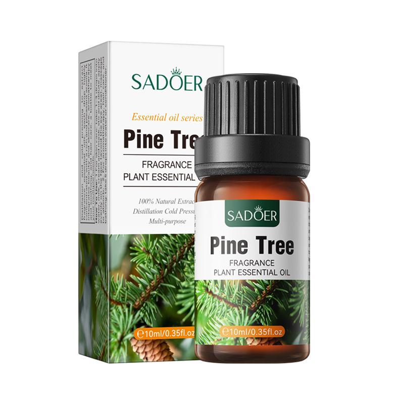 SADOER Aromatherapy Essential Oil Sakura Mint Vanilla Fragrance Massage Soothing Skin Care One Bottle Multi-Use Essential Oil
