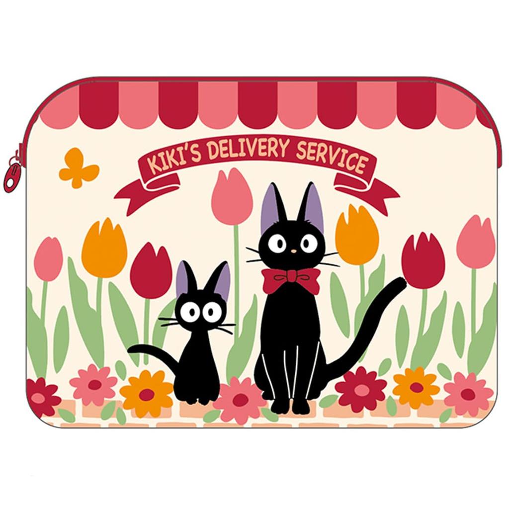 Marushin Tablet Case Ghibli Delivery Service Jiji and the Tulip Field inch Fits in a Schoolbag Elementary School Boys and Girls Tablet Bag 1165046700