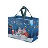 Christmas Santa Claus Snowman Gift Bags Storage Present Decorative Bag Handbag