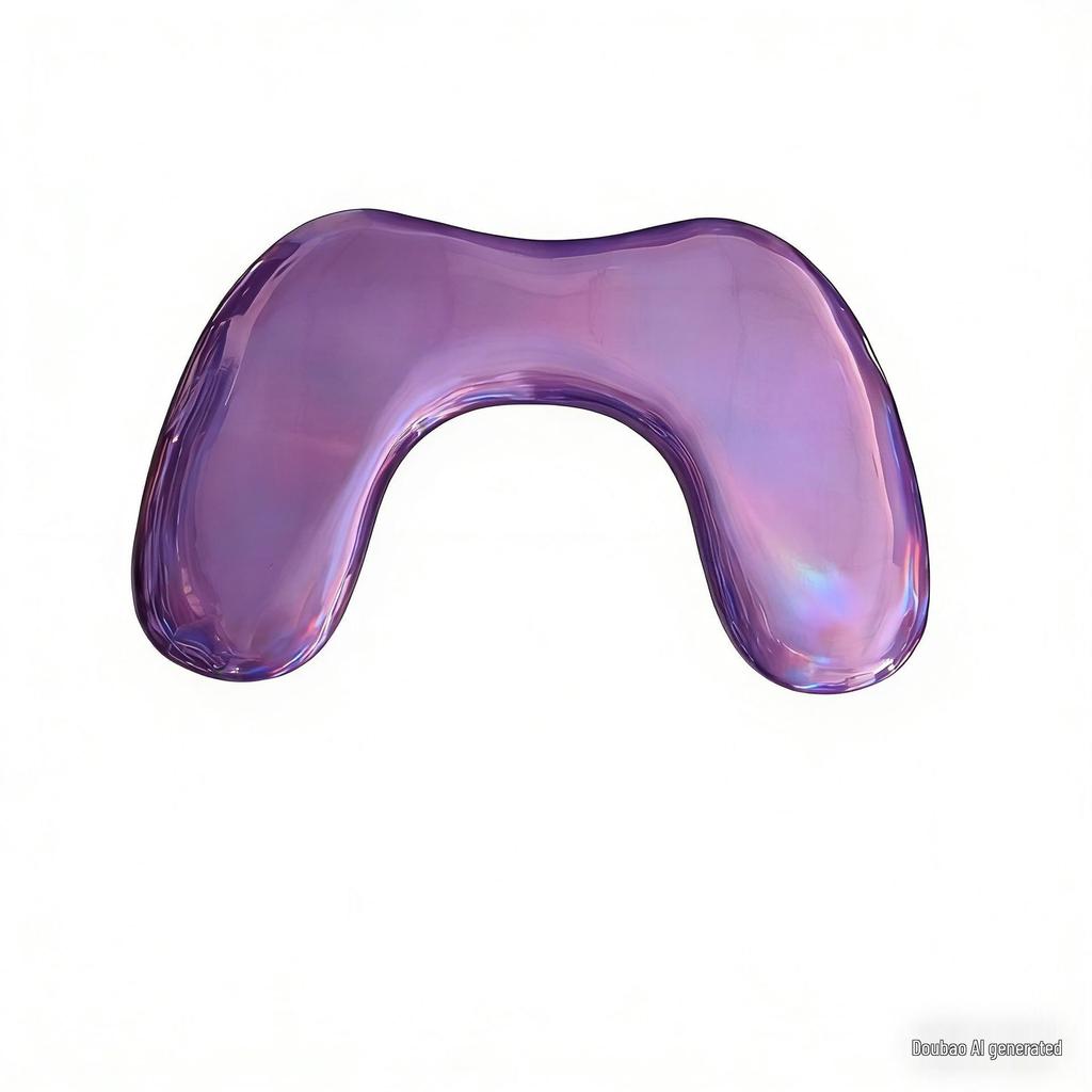 Stain-Resistant U-Shaped PU Leather Nail Art Hand Rest with Reinforced Base, Easy To Clean