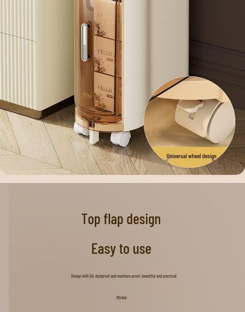 Slim Multi-Layer Bathroom & Kitchen Gap Storage Cabinet Drawer