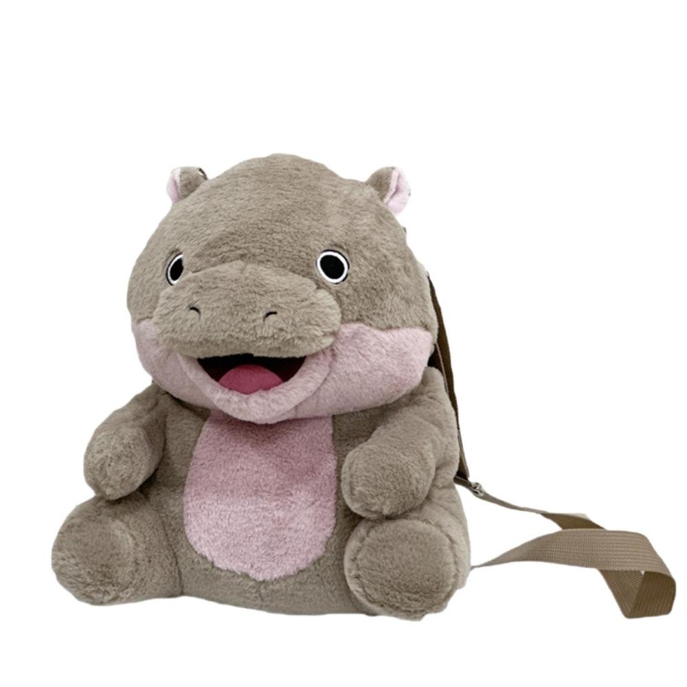 Cute Moo Deng Plush Toys The Bouncy Pig Hippo Doll Plush Toy Angry Baby Hippo Doll  Fan Collection