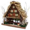 Billy Handmade Dollhouse Kit, Highway Series, Shirakawa-kaido, Shirakawa-go Gassho-style Houses, 8611