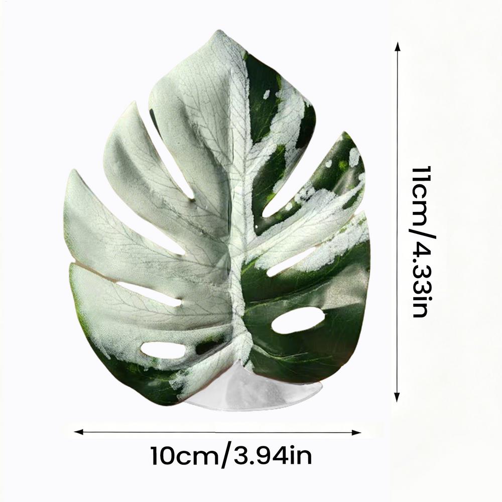 Aquarium Betta Fish Leaf Pad with Suction Cup Relax Plants Fish Spawning Habitat Pets Fish Tank Decor Artificial Leaf Hammock
