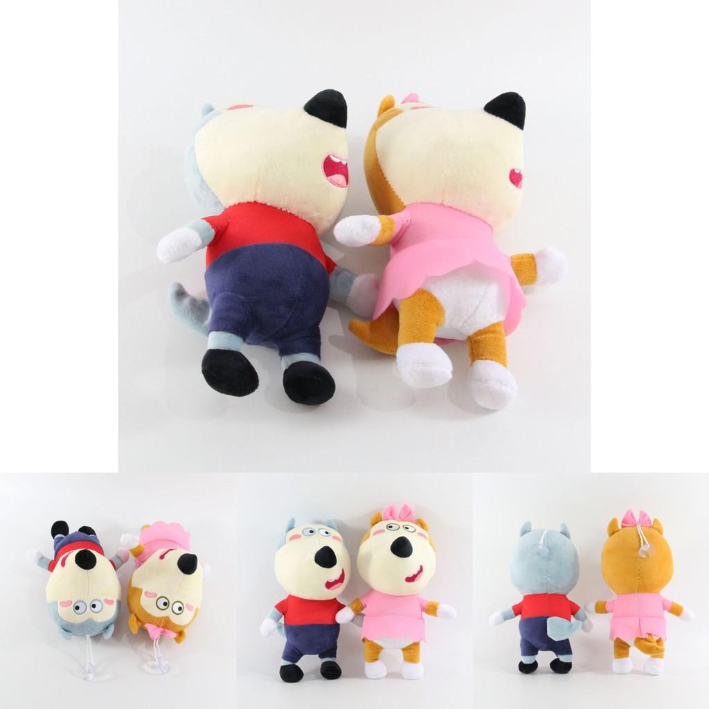 Adorable 25cm Wolfoo Lucy Plush Toy Soft And Cuddly Stuffed Cartoon Doll