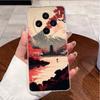 Case For Vivo X100 Transparent TPU Soft Cover For Vivo X100 Pro/X100s Pro Cute Little Panda Pattern Shockproof Couple Shell