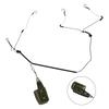 Complete Terminal Tackle Set Carp Fishing Feeder Basket Baits Cage Hook Rig Kit
