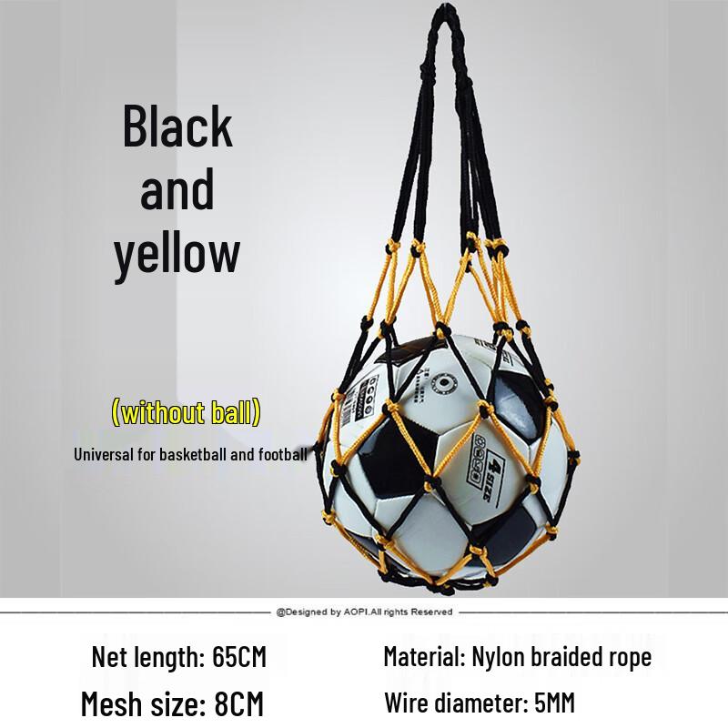 Sports Ball Mesh Net Bag