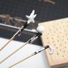 5/10Pcs Airbrush Model Part Diy Accessories Wood And Metal Painting Stand Alligator Clip Stick Modeling Tool
