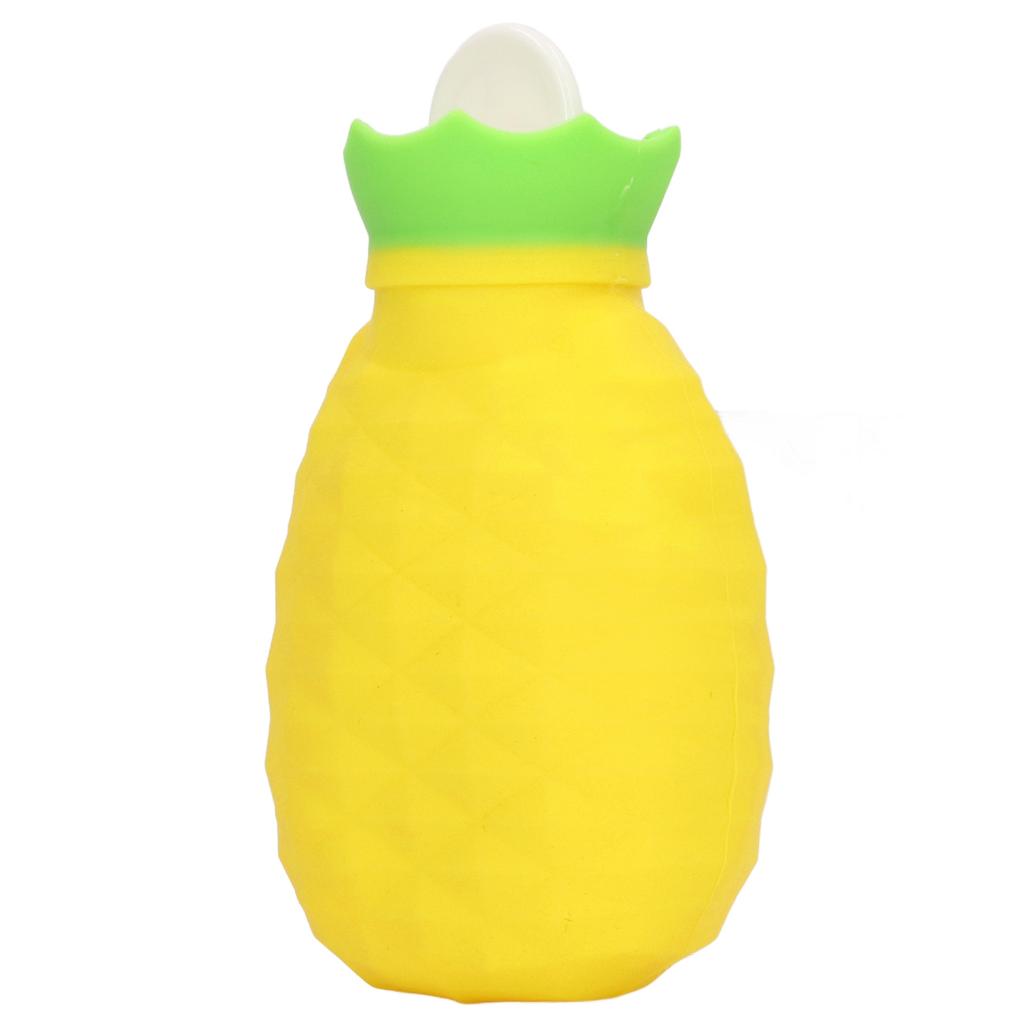 Hot Water Pouch Pineapple Shaped Silicone Explosion Proof Heat Preservation Hot Water Bag