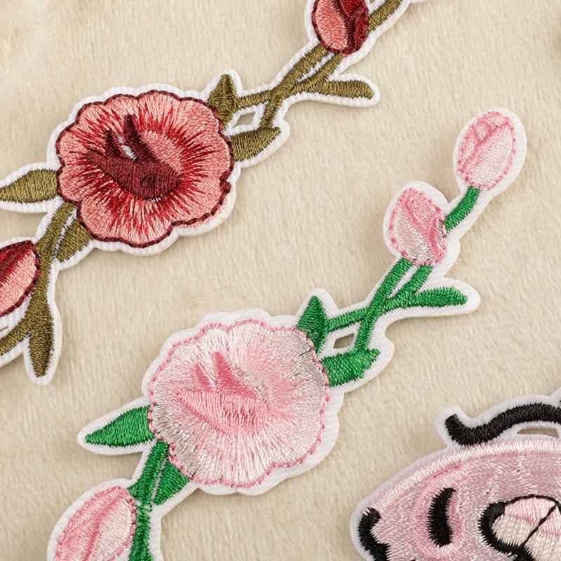 Embroidery label embroidery sticker shoe and hat patch sticker  clothing accessories patch cloth sticker