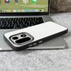 For OnePlus 15 Case Leather PU Soft Edge Anti-Fingerprint Anti-Slip Drop Protection Phone Cover For OnePlus15 5G Shell Bumper