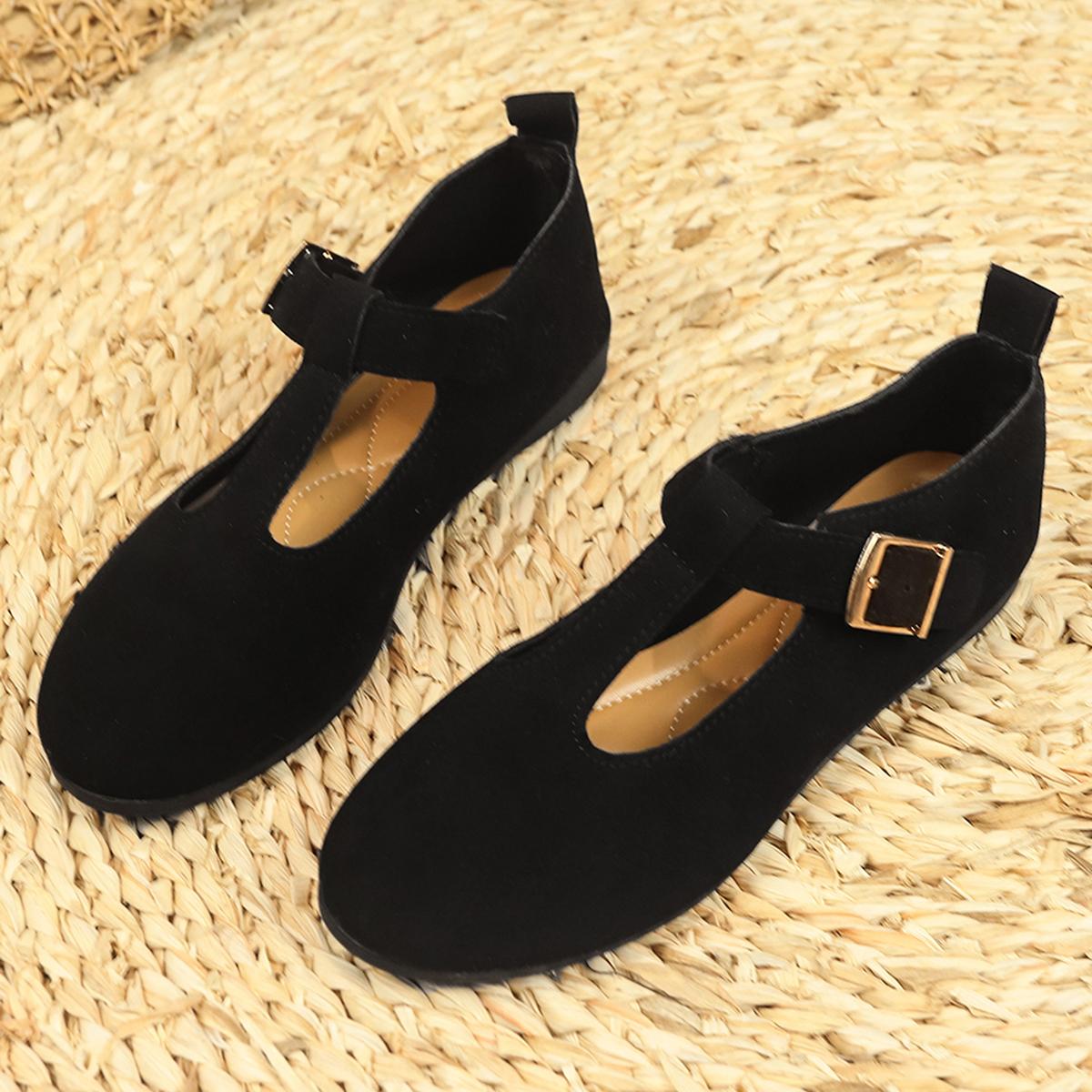

Модные женские легкие модные лоферы, балетки, женская обувь 2024 тренд, дизайнерская повседневная весенняя удобная обувь для ходьбы, туфли для платья, Zapatos De Mujer 36 чёрный