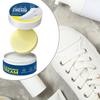 100g White Shoes Cleaning Cream Stains Remover Shoes Whitening All-Purpose Cleansing Cream With Wipe Sponge For Shoes Sneakers