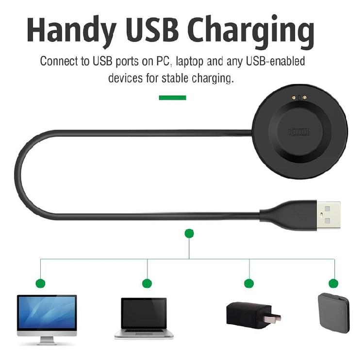 Schnelllade-Magnet-USB-Kabel Kein Verdrehen 1 m Länge Smartwatch Magnetisches Ladekabel Einfach zu bedienen für iTECH 2/3