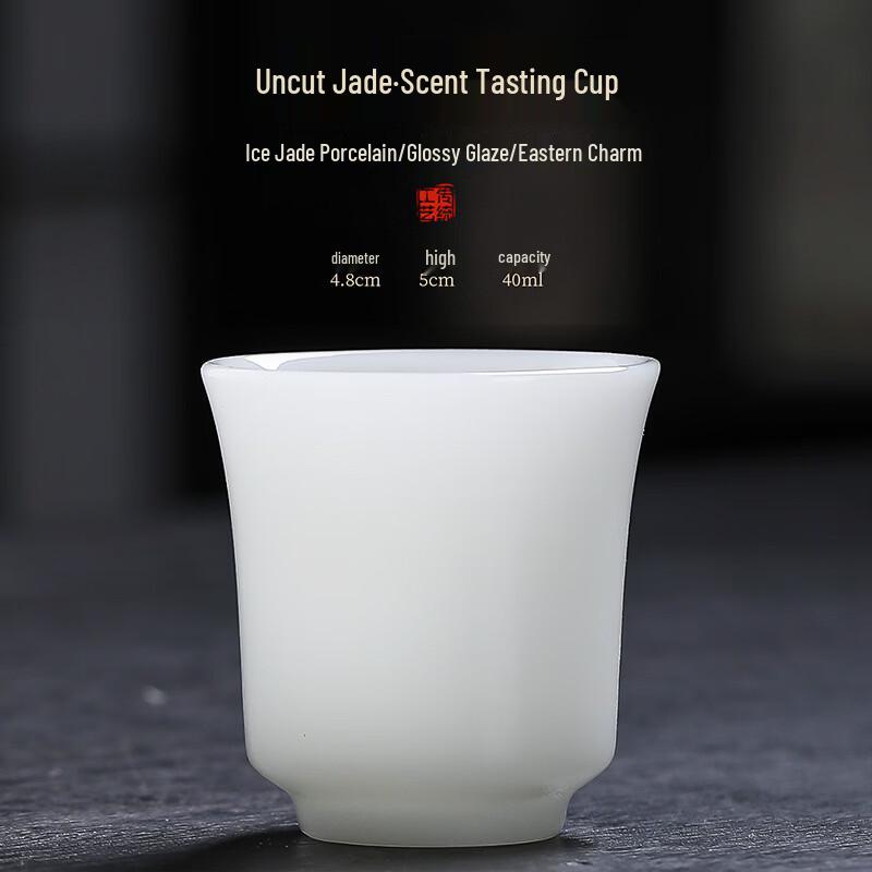 

Puyu Ice Jade Ceramic Anti-Scald Gaiwan