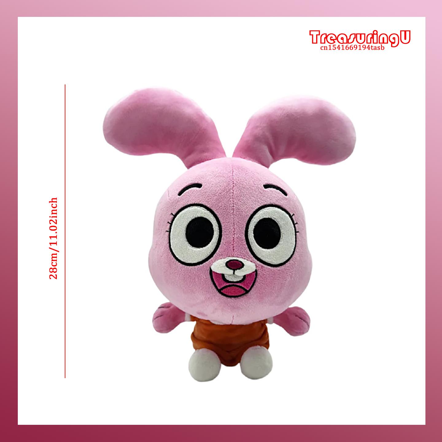 Treasuringu Nieuwe Gumball Darwin Pluche Pop Cartoon Anais Richard Pluche Poppen Kawaii Zacht Pluche Speelgoed Kinderen Verjaardagscadeaus