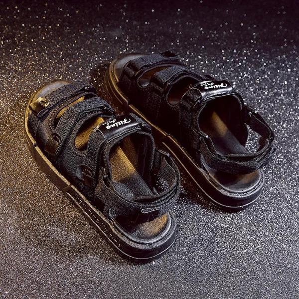 

Мода Спорт Женские Сандалии Обувь Леди 2025 Лето Каблуки Мягкая Подошва Новая Мода Комфорт Девушки Пляжные Повседневные Шлепанцы На Липучке Сканирование 35