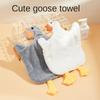 Towel Bath Towels Sauna Cute Hand Duck Penguin Families Kitchen Microfiber Bathroom Suitable Wipes Soft Absorbent for Bathrobe
