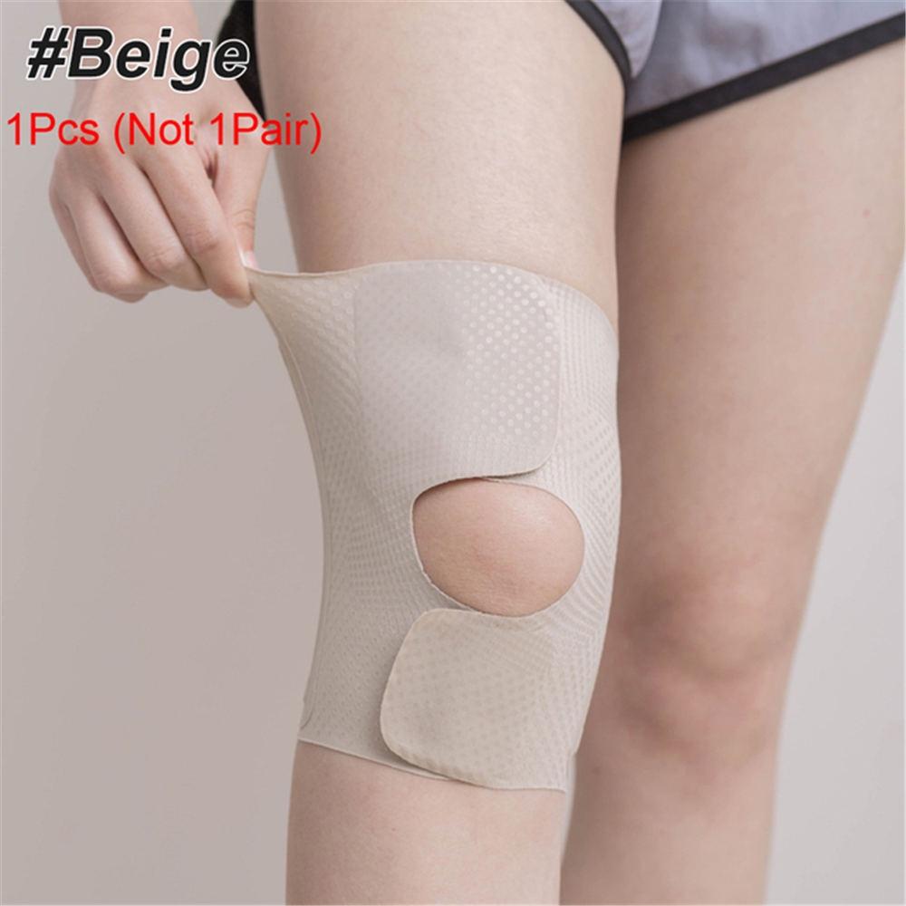 

1Pcs Knee Brace, Compression Knee Sleeve with Side Stabilizers, Knee Support for Arthritis Pain, Meniscus Tear, Running, Workout XL бежевый