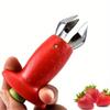 1pc Strawberry Cherry Huller - Corers with Stainless Steel Blade for Efficient Core Removal, Kitchen Gadgets and Stuff for Easy Food Preparation