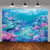 2D Ocean Undersea Background for Kids Birthday & Photoshoot