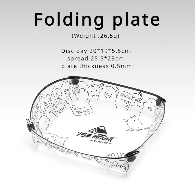 2PCS Outdoor Ultra-light Folding Cutlery Portable Bowl Dinner Plate Coffee Filter Funnel Cup Multi-purpose Combination Cutlery Set