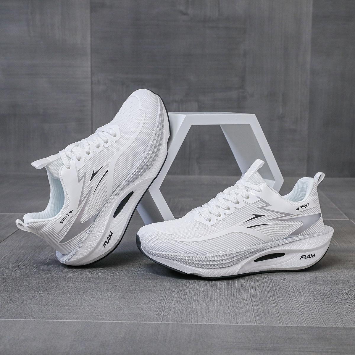 New casual shoes breathable sports shoes running shoes outdoor ultra-light carbon board 34
