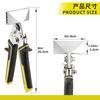 Sheet Metal Hand Seamer Straight Jaw Sheet Metal Bender Tools for Flattening Metal Folding Bending Pliers Hand Tool