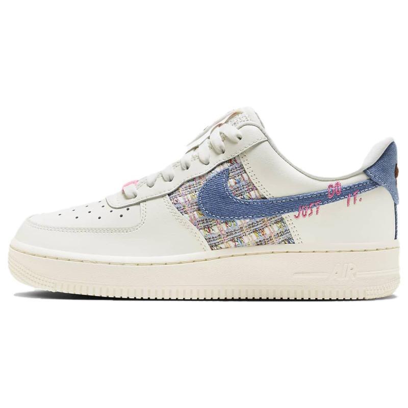Nike Air Force 1 Low '07 Lx Denim Swoosh Boucle Women's Sneakers FJ7740-141