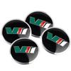 4pcs 56/60mm Car Sticker Wheel Center Hub Caps Decals Decoration for Skoda VRS Octavia A5 A7 Fabia Superb Kamiq Rapid