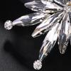 Body Jewelry Rhinestone Brooch Decorative Clothing Chest Flower Irregular Flower Brooch  Party