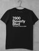 7600 Beverly Blvd, Los Angeles 90036 Tshirt, Pan Pacific Park Court, Basketball