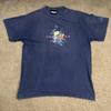 VTG 90s Dragon Ball Z Mens Large Blue Graphic T Shirt DBZ Saiyan Goku Anime