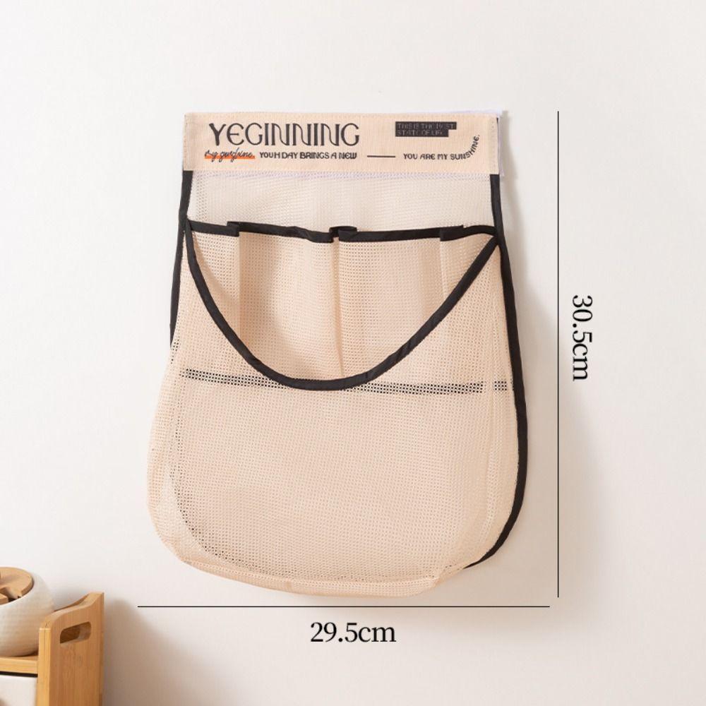 Hanging Storage Mesh Bag Reusable Large Capacity Vegetable Storage Net Bag Underwear Socks Storage Sundry Storage Bag