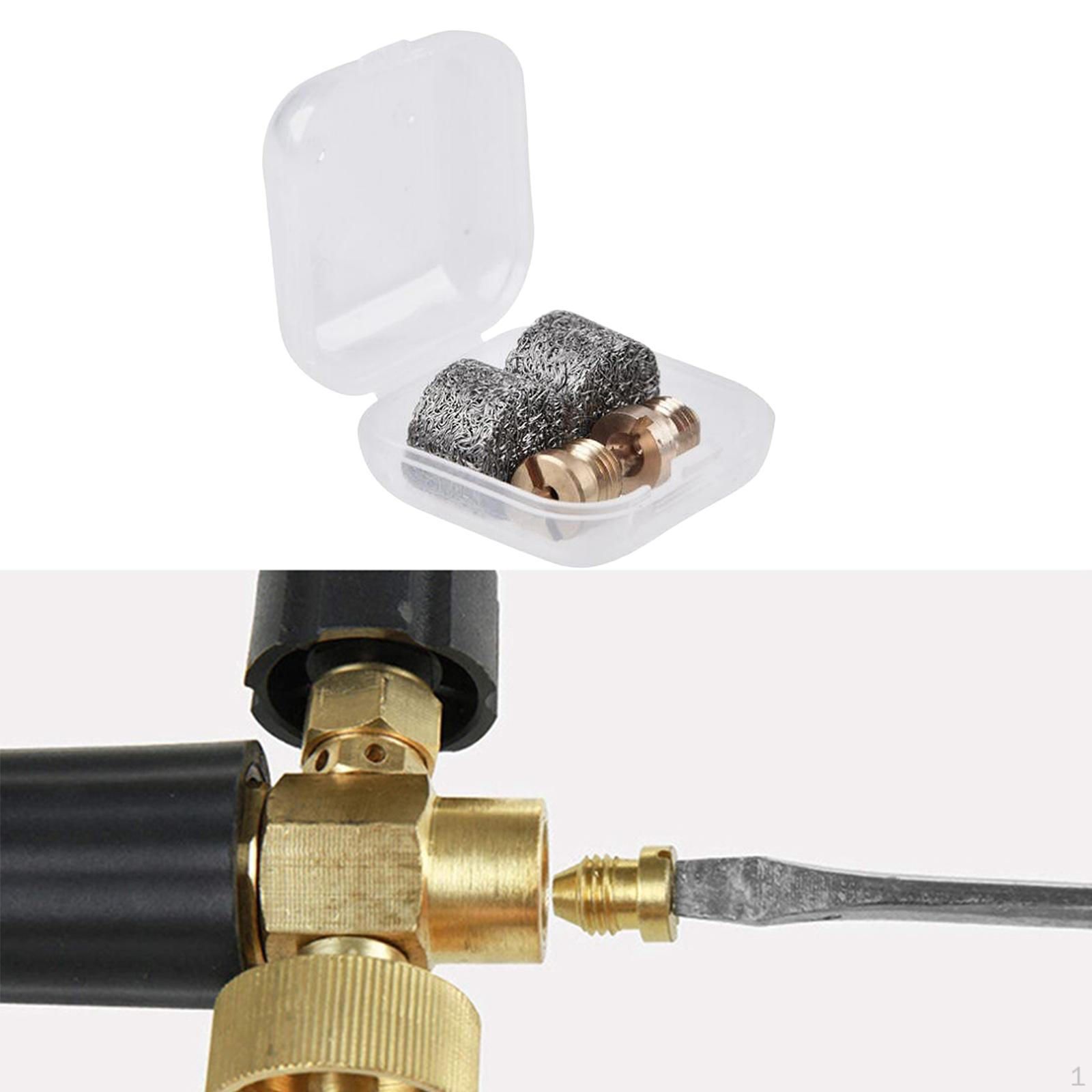 2 сопла для Maker, сопло с резьбой 1,0/1,2 мм и наконечник, 3000 PSI 1.0mm