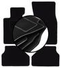 Set velours vloermatten voor: BMW 5 E61 stationwagen, touring (2003-2010)